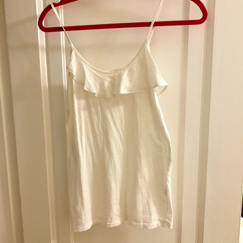 Ruffle J. Crew factory tank